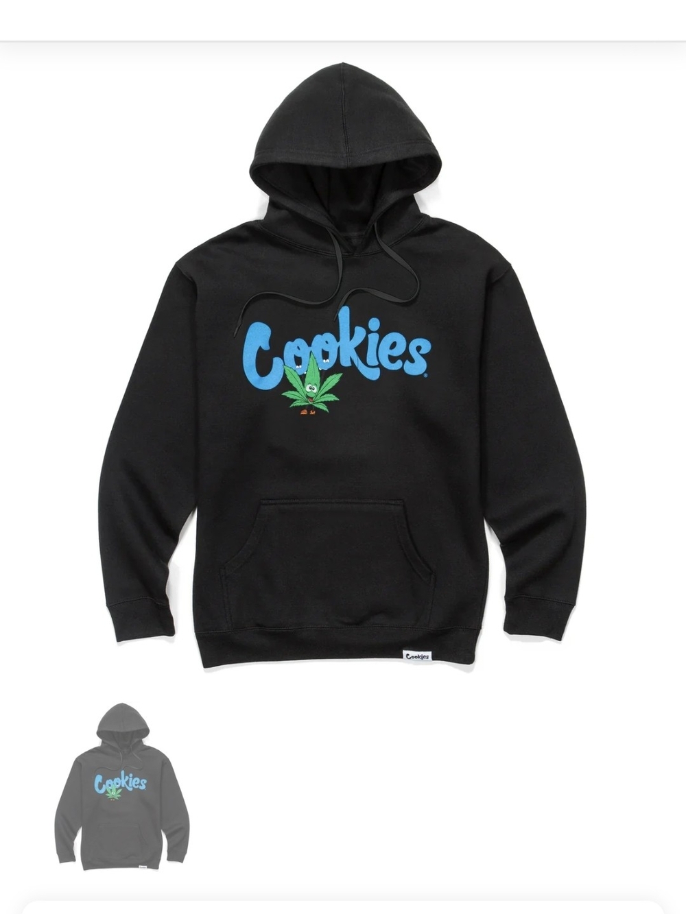 Cookies SF "Happy Friend" Men's black hoodie Size M